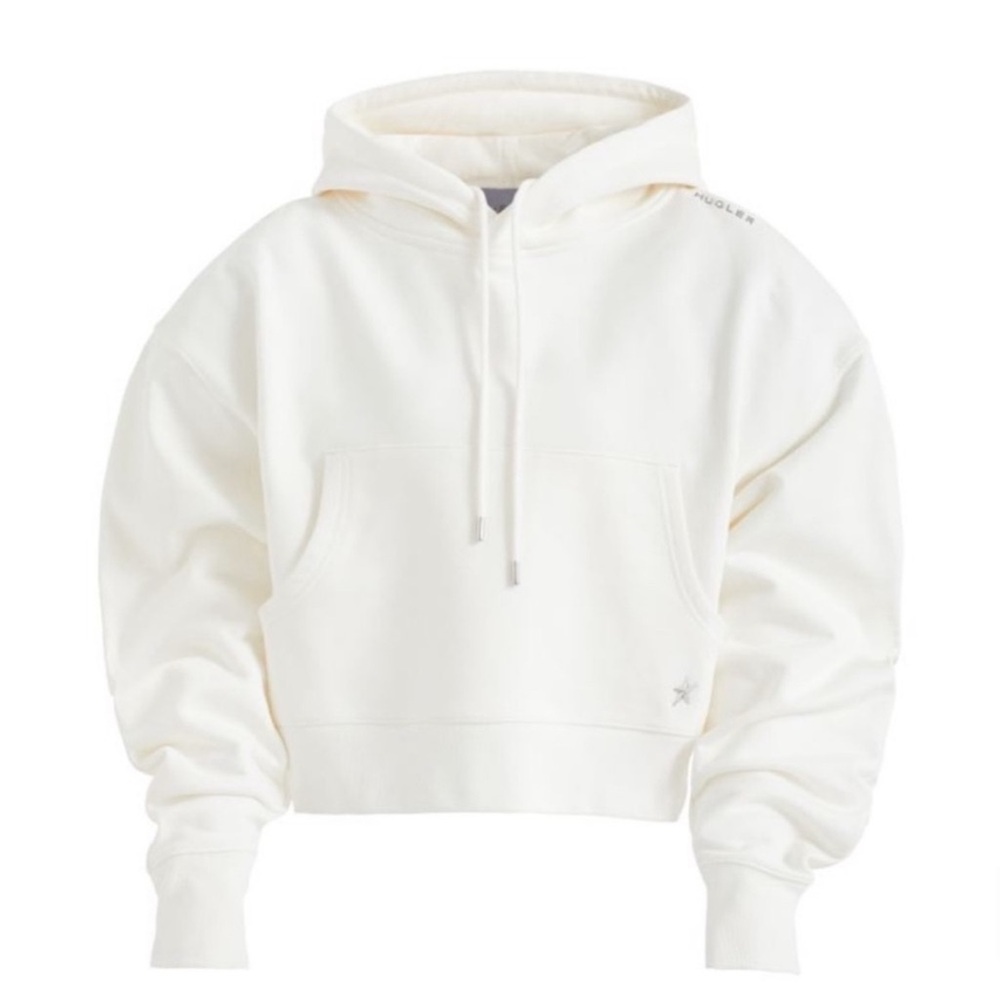 NEW Mugler x H&M Women's White Hoodie